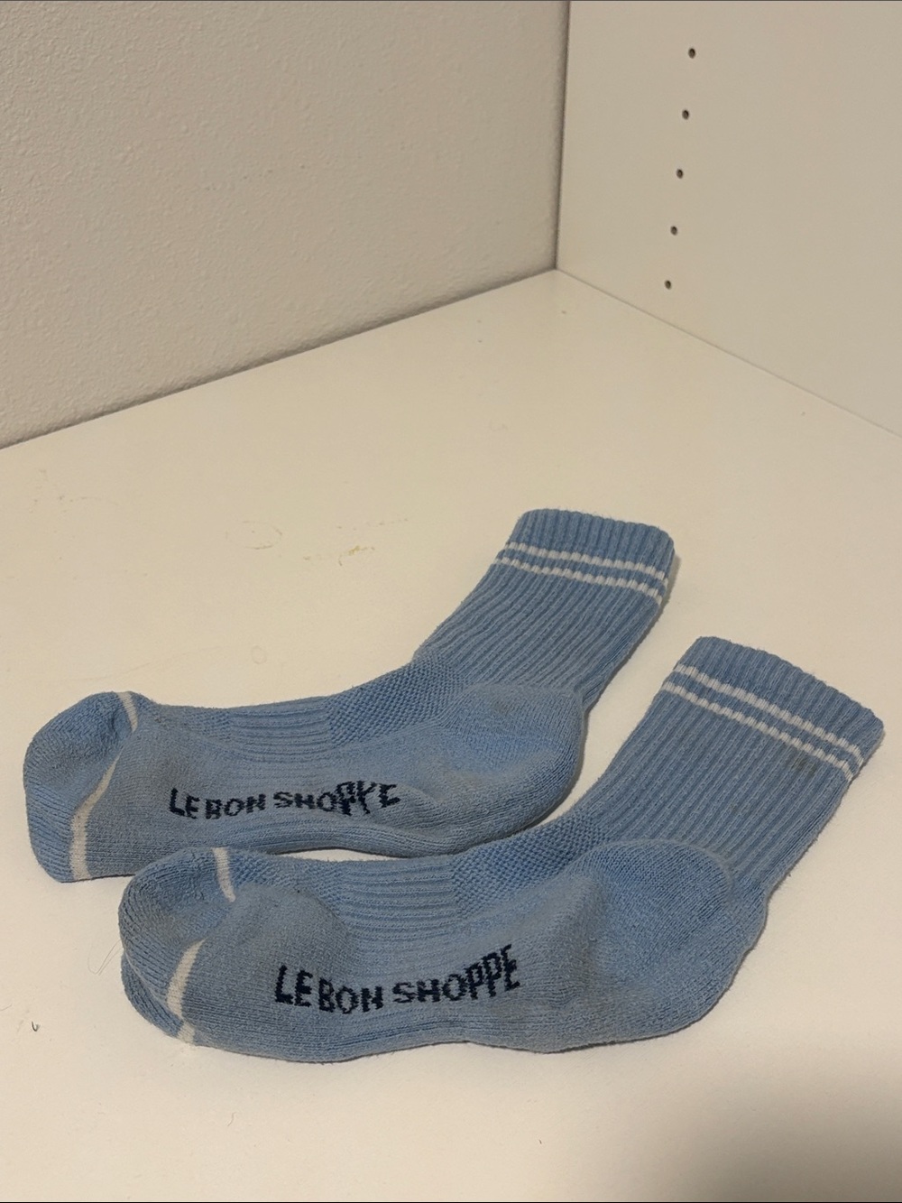 Le Bon Shope baby blue socks